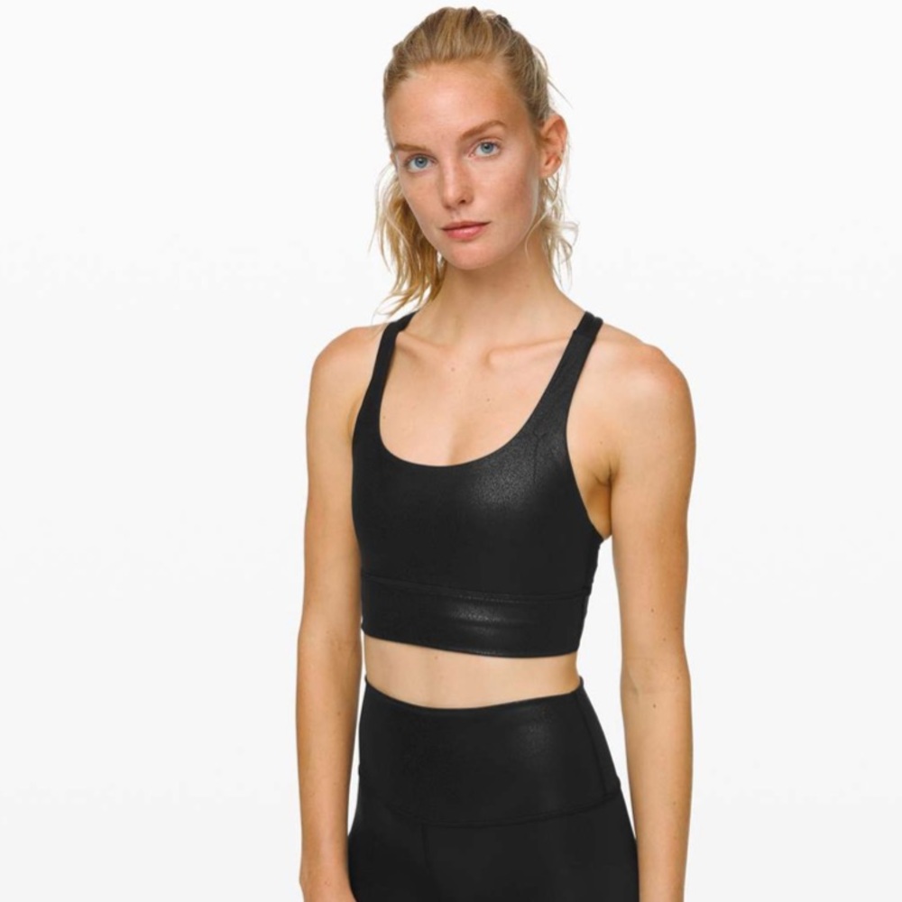 Lululemon Energy Bra Long Line *Foil